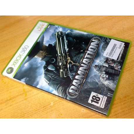 Xbox 360 játékszoftver: Damnation, eredeti DVD tokjában, kiváló állapotban