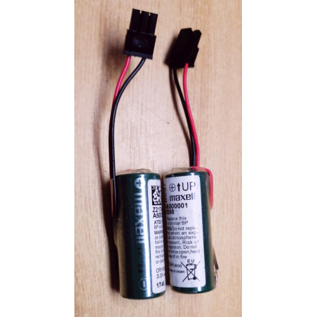 Maxell CR17450AH hengeres típusú lítium-mangán-dioxid akkumulátor pár