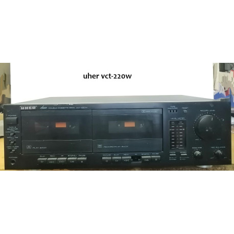 Uher Classic Double Cassette Deck UCT-220W 1989. hibás