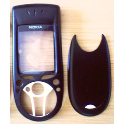 Nokia 3660 előlap, ezüst, vagy fekete