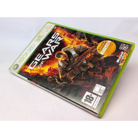 Xbox 360 játékszoftver: Gears of War, eredeti DVD tokjában, kiváló állapotban