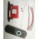 FM transzmitter, 2X60 W-os erősítő Bluetooth 5.0 multimédia lejátszó. USB, MP3, TF kártyahely USB, FM mikrofon