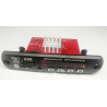 FM transzmitter, 2X60 W-os erősítő Bluetooth 5.0 multimédia lejátszó. USB, MP3, TF kártyahely USB, FM mikrofon