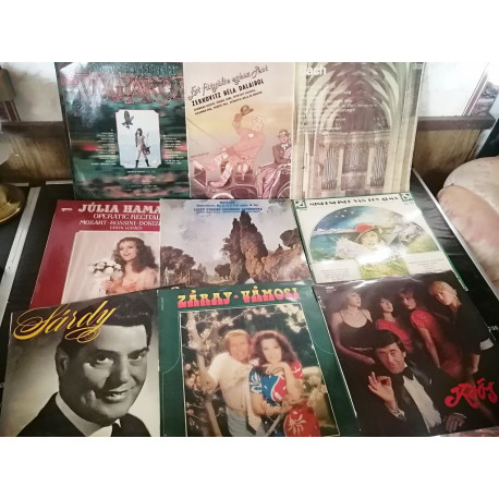 Retro hanglemezgyűjtemény vegyes válogatás 45+db egyben