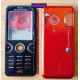 SonyEricsson W610 komplett ház, Black-GoldOrange